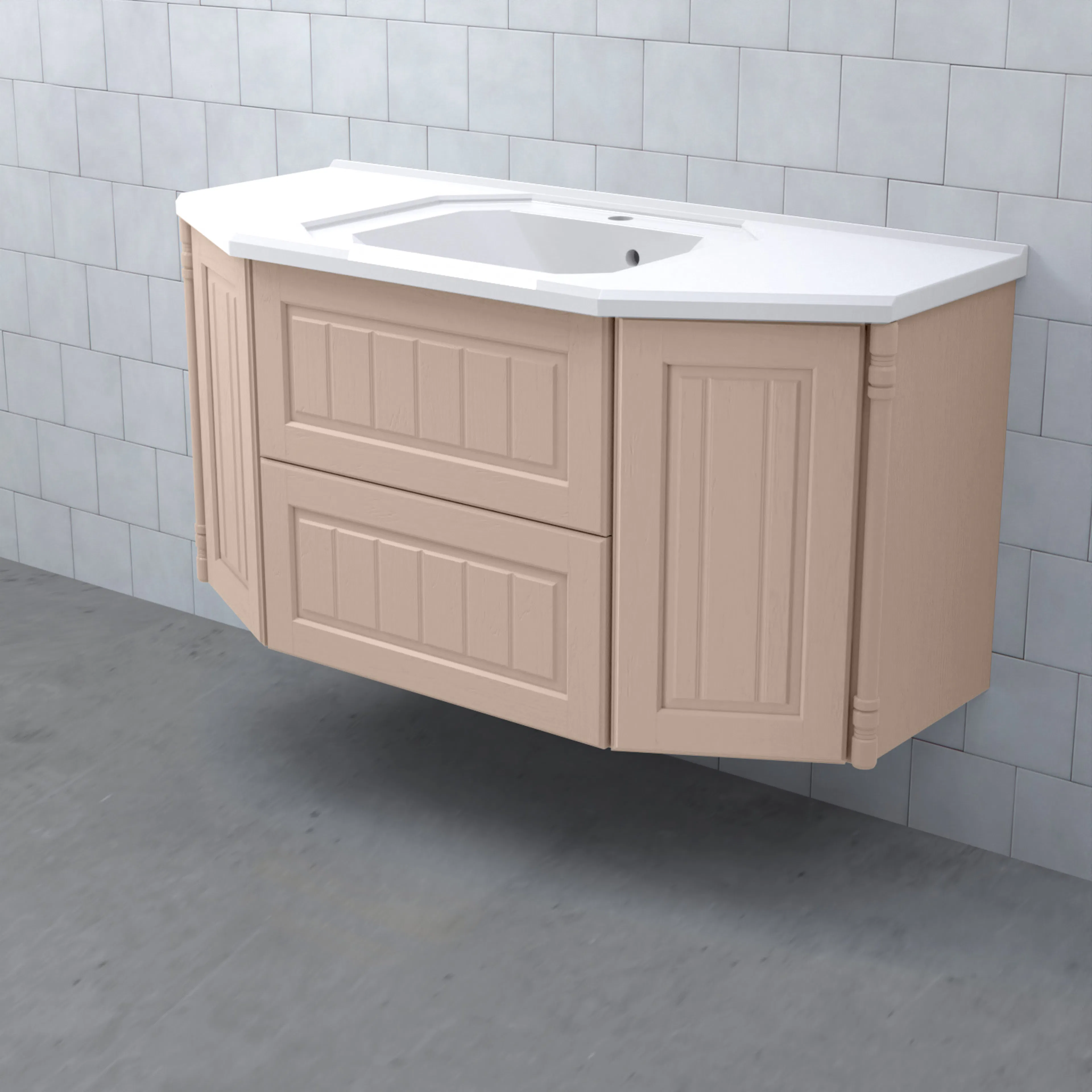 Tvättställsskåp Björbo Badrum Valhall Lådor