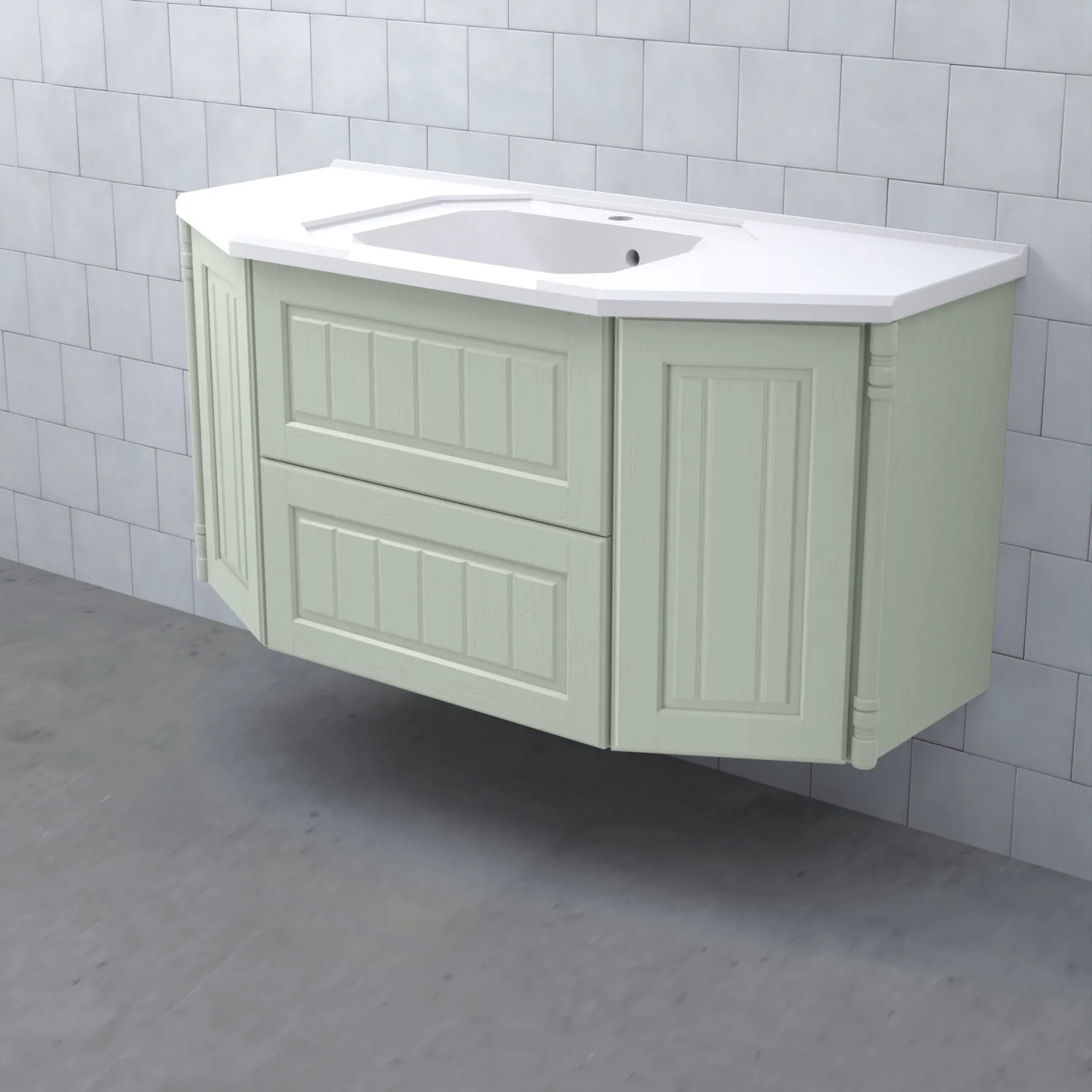 Tvättställsskåp Björbo Badrum Valhall Lådor