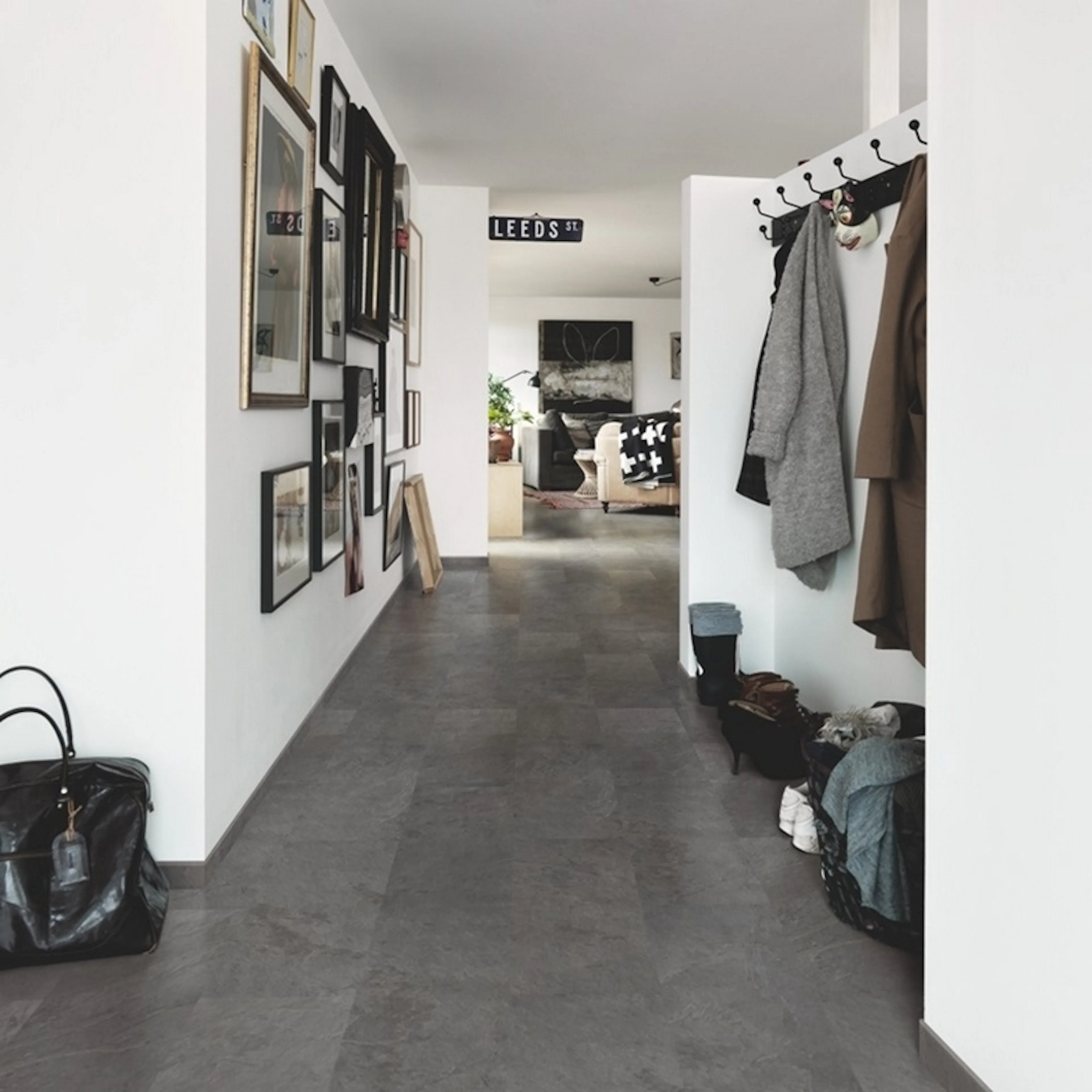 Vinylgolv Pergo Auro Pro Rigid Click Black Scivaro Slate