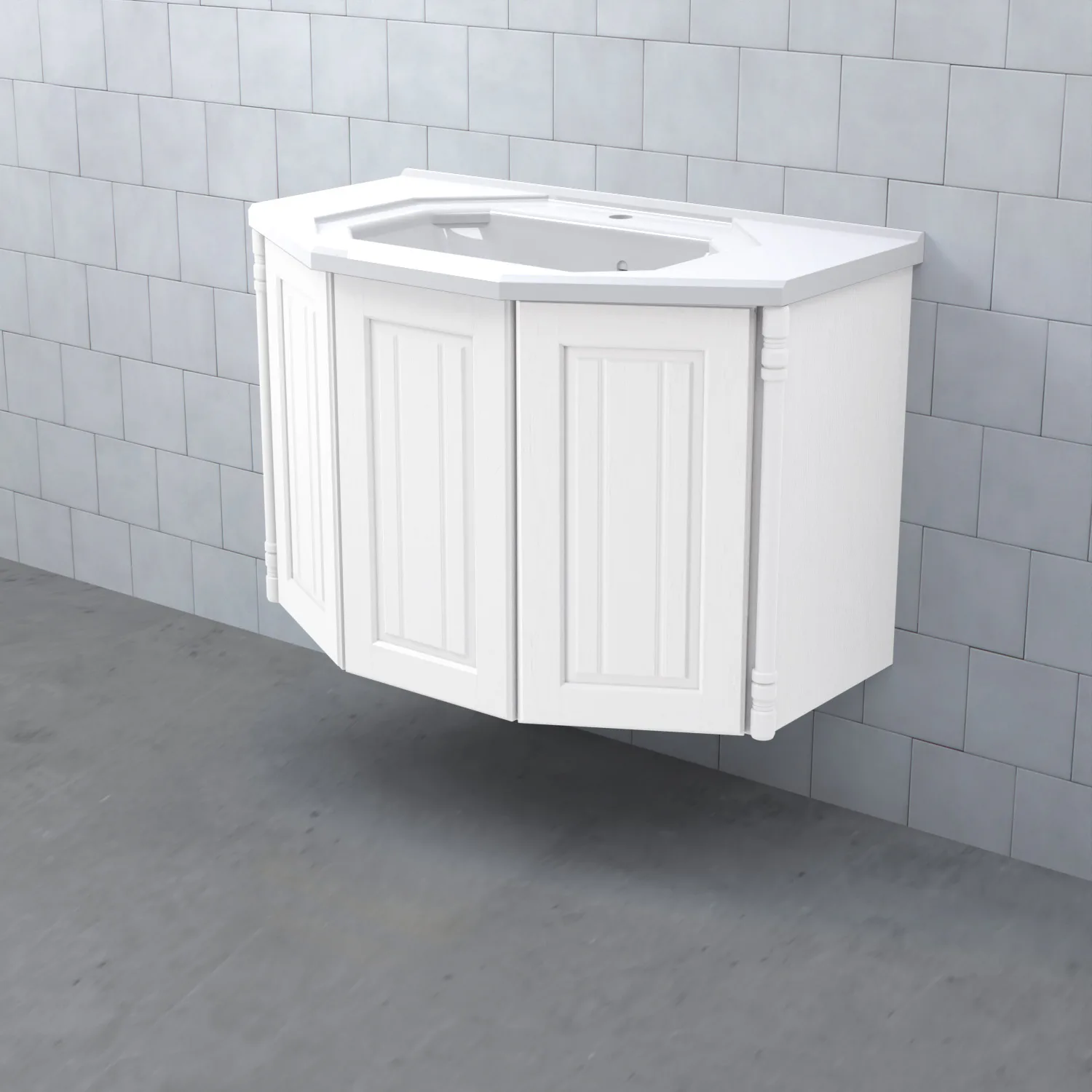 Tvättställsskåp Björbo Badrum Valhall Luckor