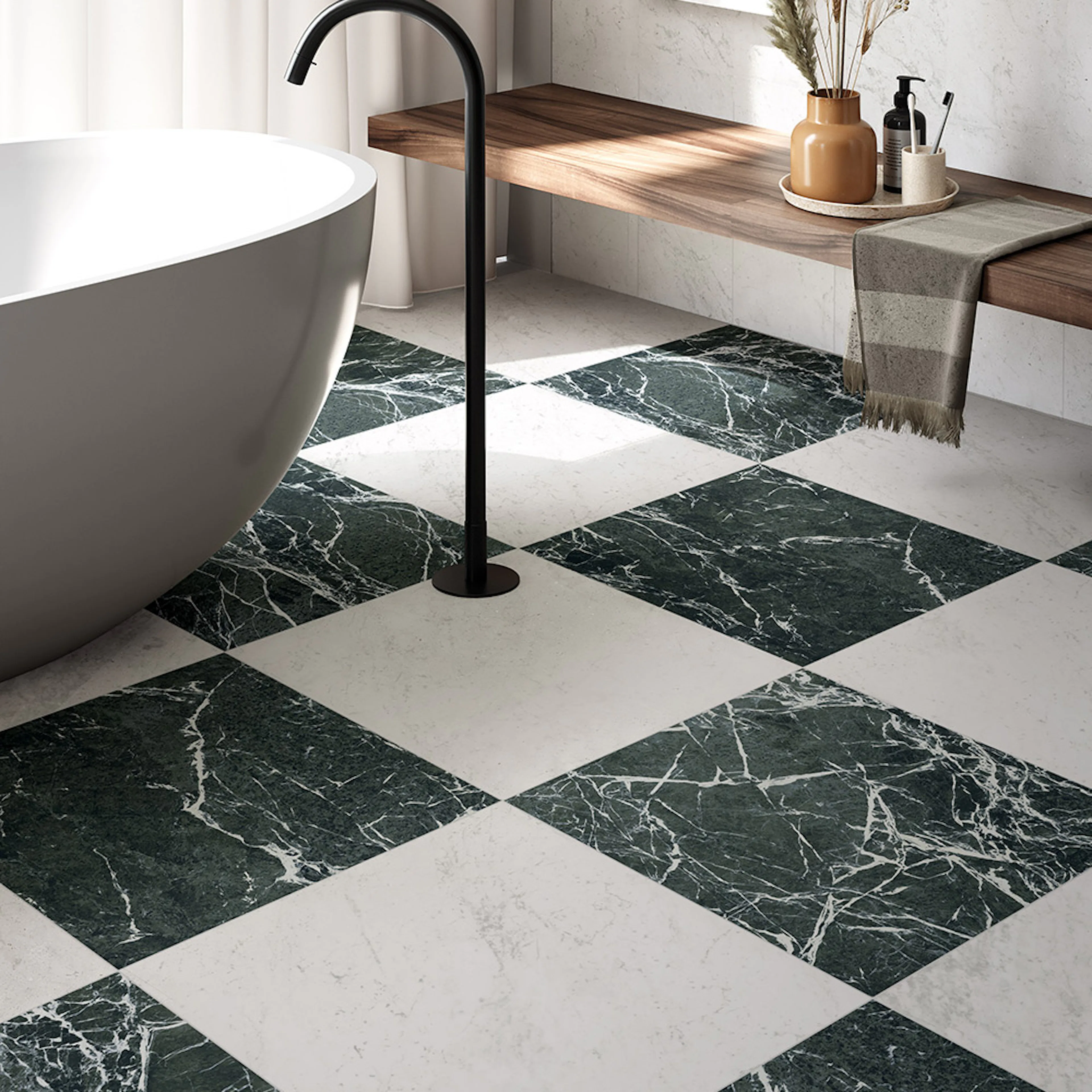 Klinker Lhådös Classica Verde Alpi 30x30 cm