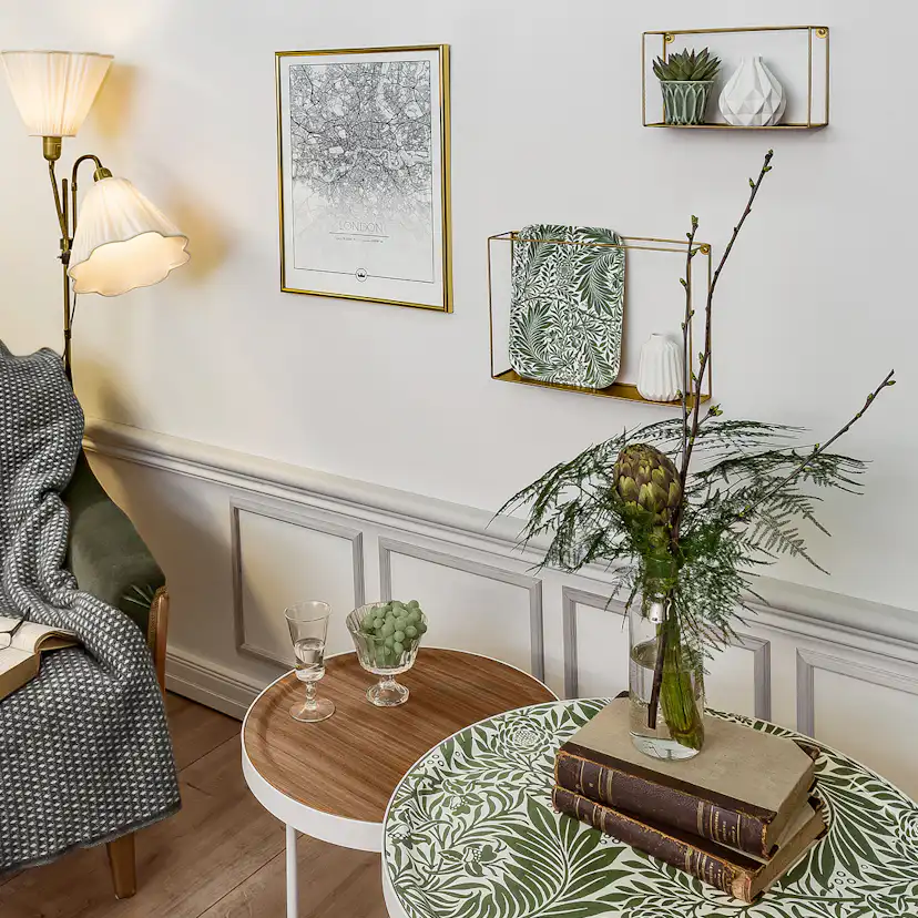 Bricka Åry Trays Larkspur Rund