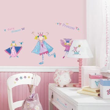 Väggdekor RoomMates Fairy Princess RMK1015SCS