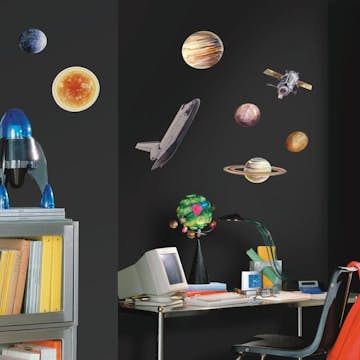 Väggdekor RoomMates Space Travel RMK1003SCS