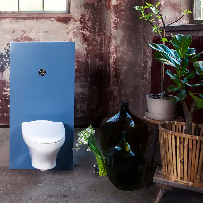 Vägghängd Toalettstol Gustavsberg Estetic 8330 Hygienic Flush