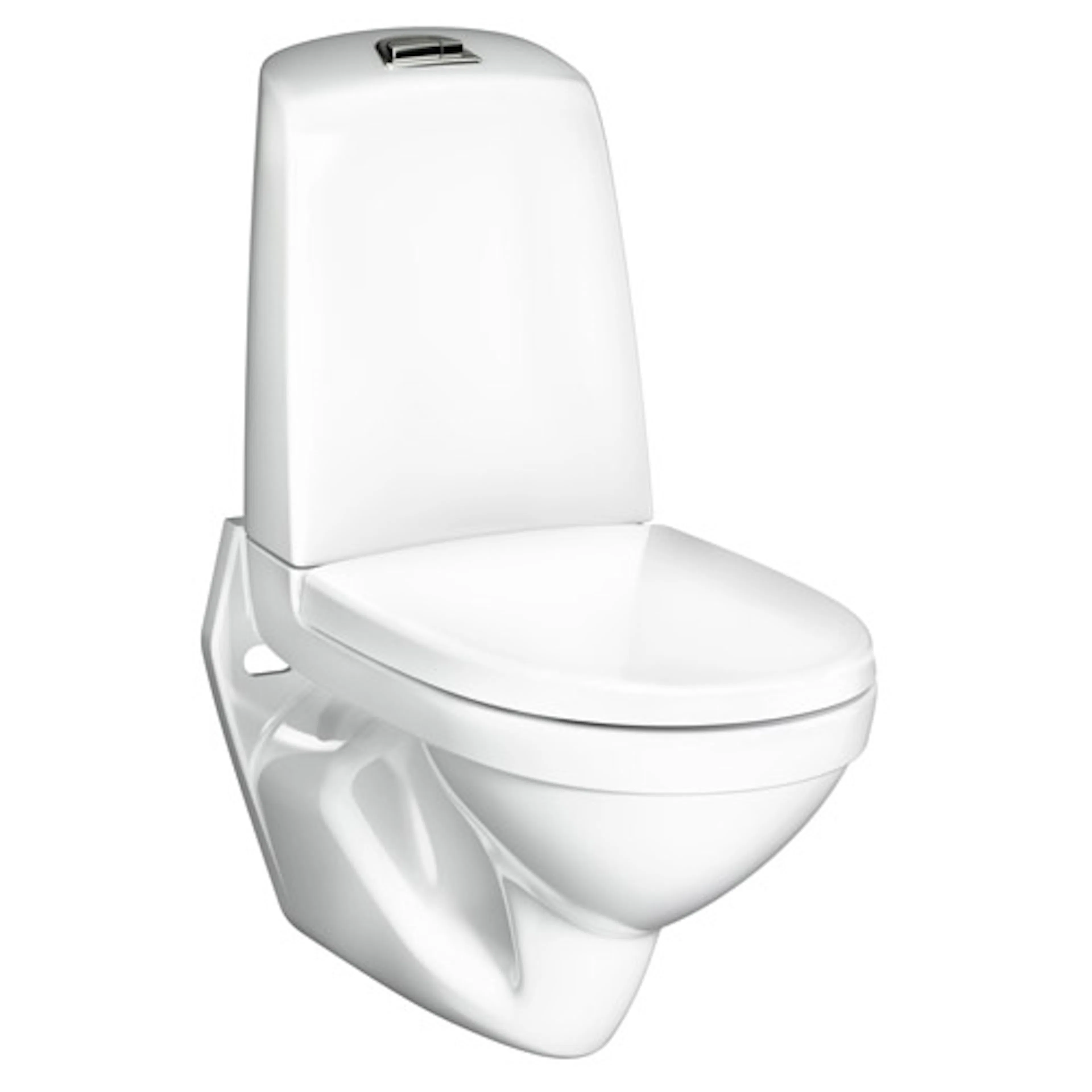 Vägghängd Toalettstol Gustavsberg Nautic 1522 Hygienic Flush