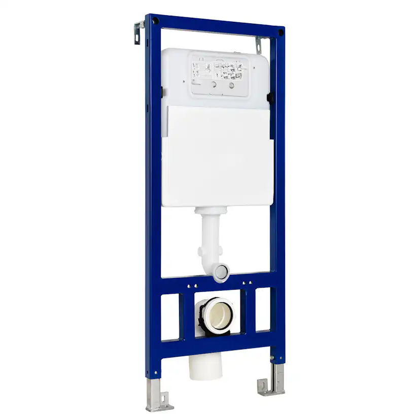 Toalettpaket Hafa Wall med WC-fixtur och Spolplatta