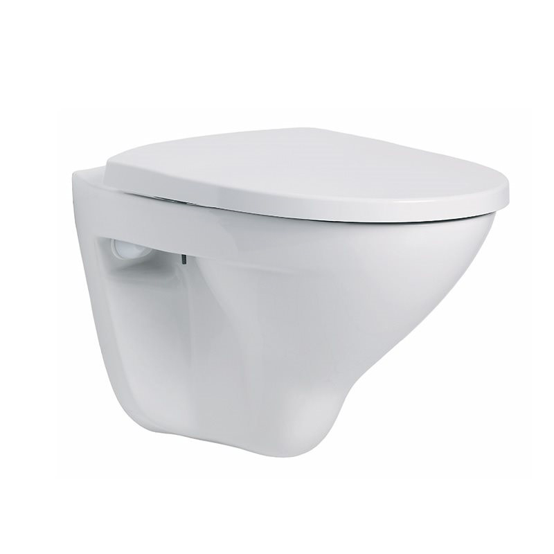 Vägghängd Toalettstol IDO Seven D 77215 Mjuksits Vit