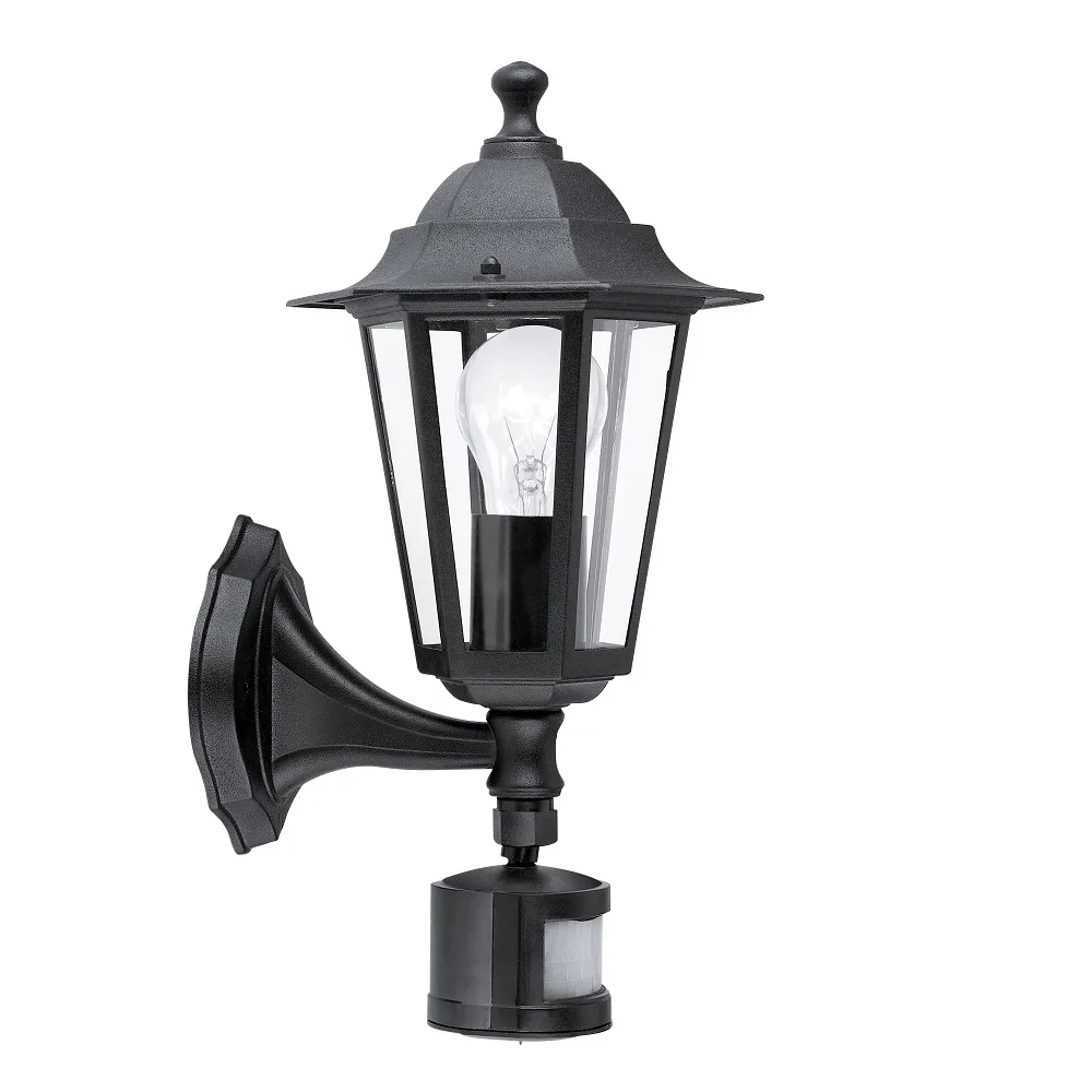 Vägglampa Eglo Laterna 4 Upp med Sensor