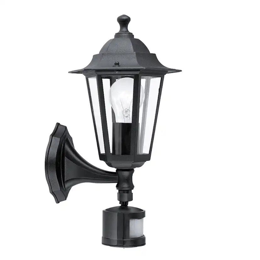 Vägglampa Eglo Laterna 4 Upp med Sensor