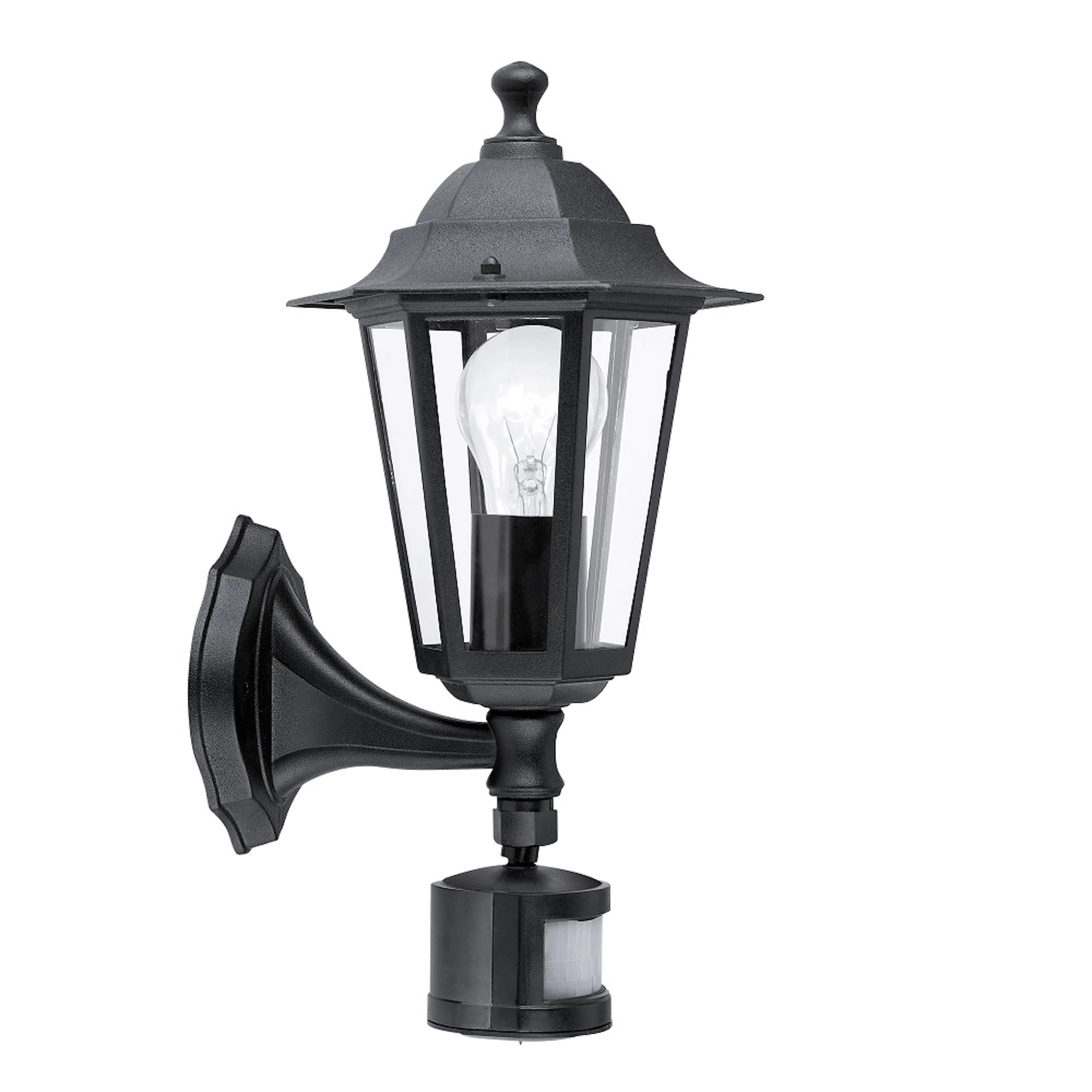 Vägglampa Eglo Laterna 4 Upp med Sensor