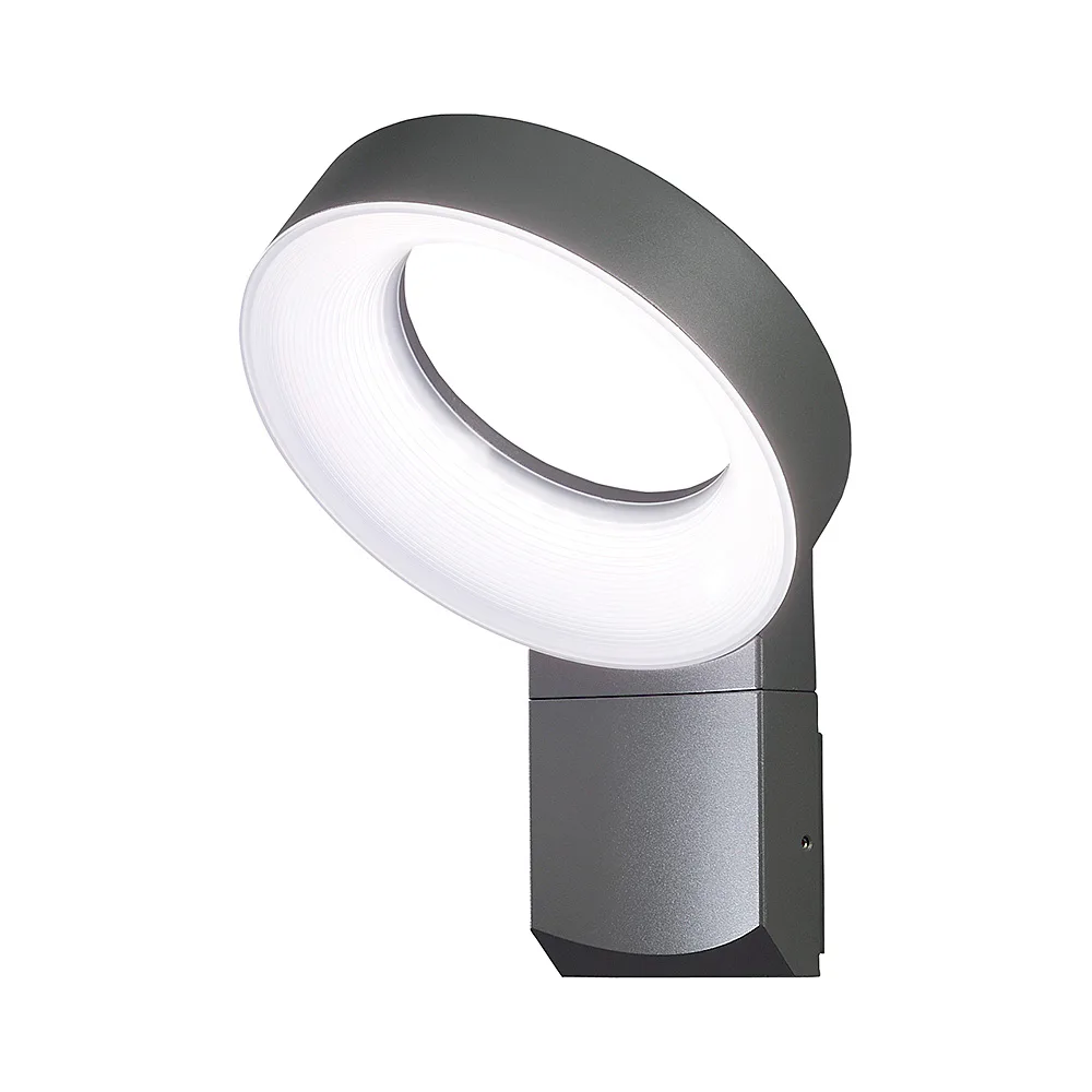 Vägglykta Gnosjö Konstsmide Asti LED High Power Mörkgrå