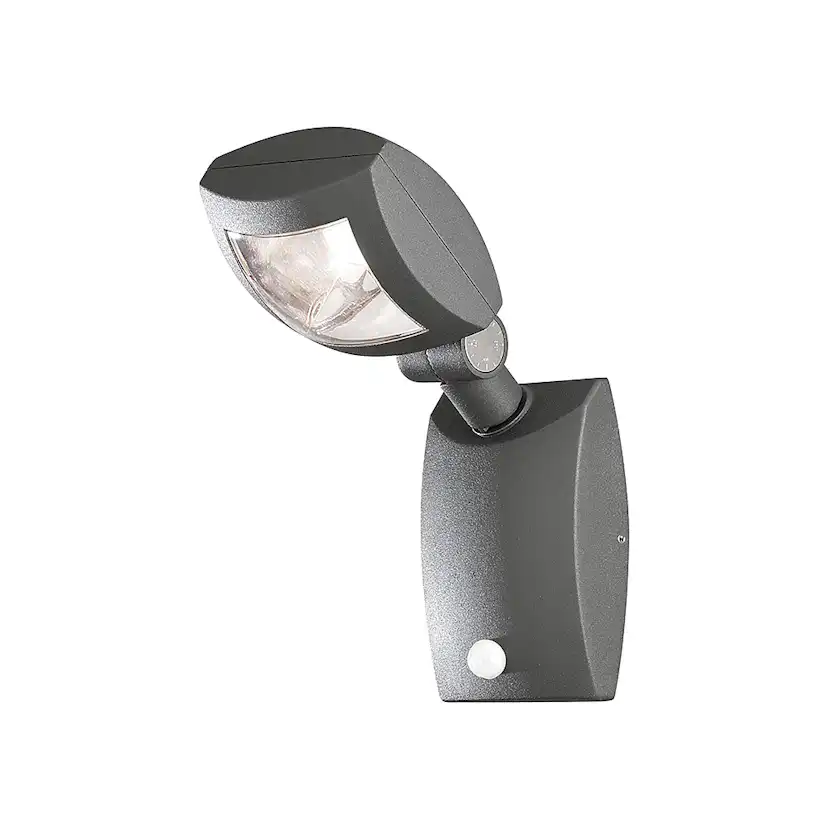 Vägglykta Gnosjö Konstsmide Latina High Power LED Rörelsevakt Mörkgrå