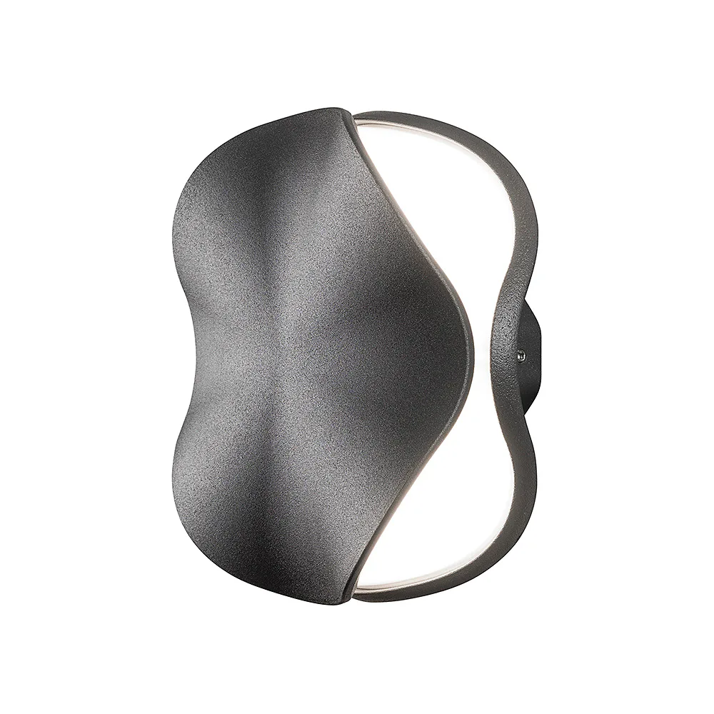 Vägglykta Gnosjö Konstsmide Matera 4W High Power LED Mörkgrå