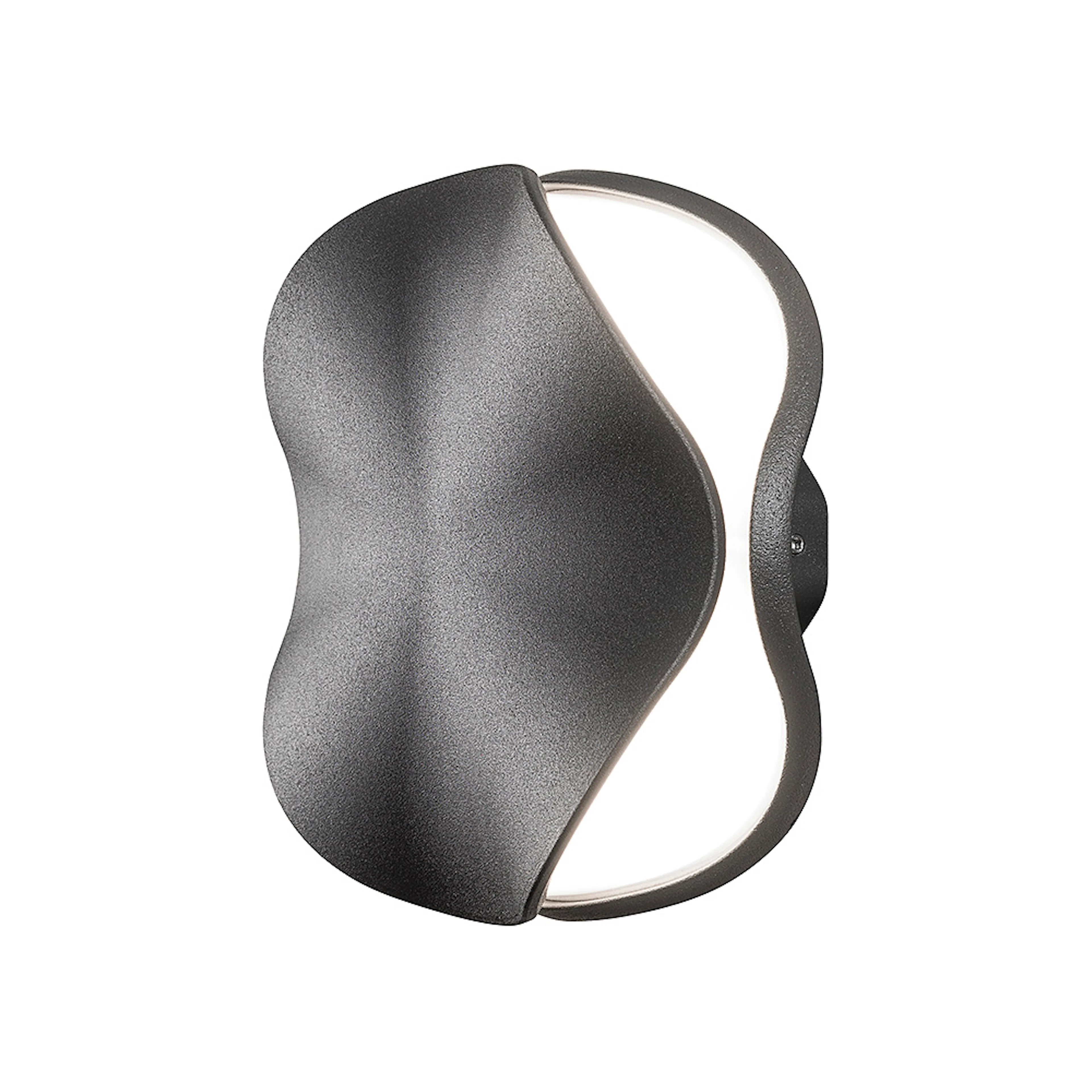 Vägglykta Gnosjö Konstsmide Matera 4W High Power LED Mörkgrå