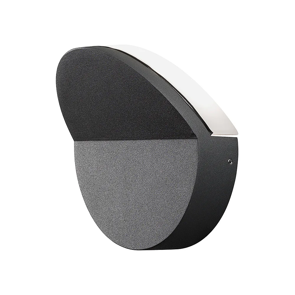 Vägglykta Gnosjö Konstsmide Matera 5W High Power LED Mörkgrå