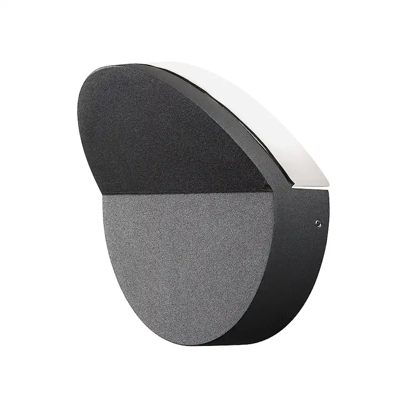 Vägglykta Gnosjö Konstsmide Matera 5W High Power LED Mörkgrå