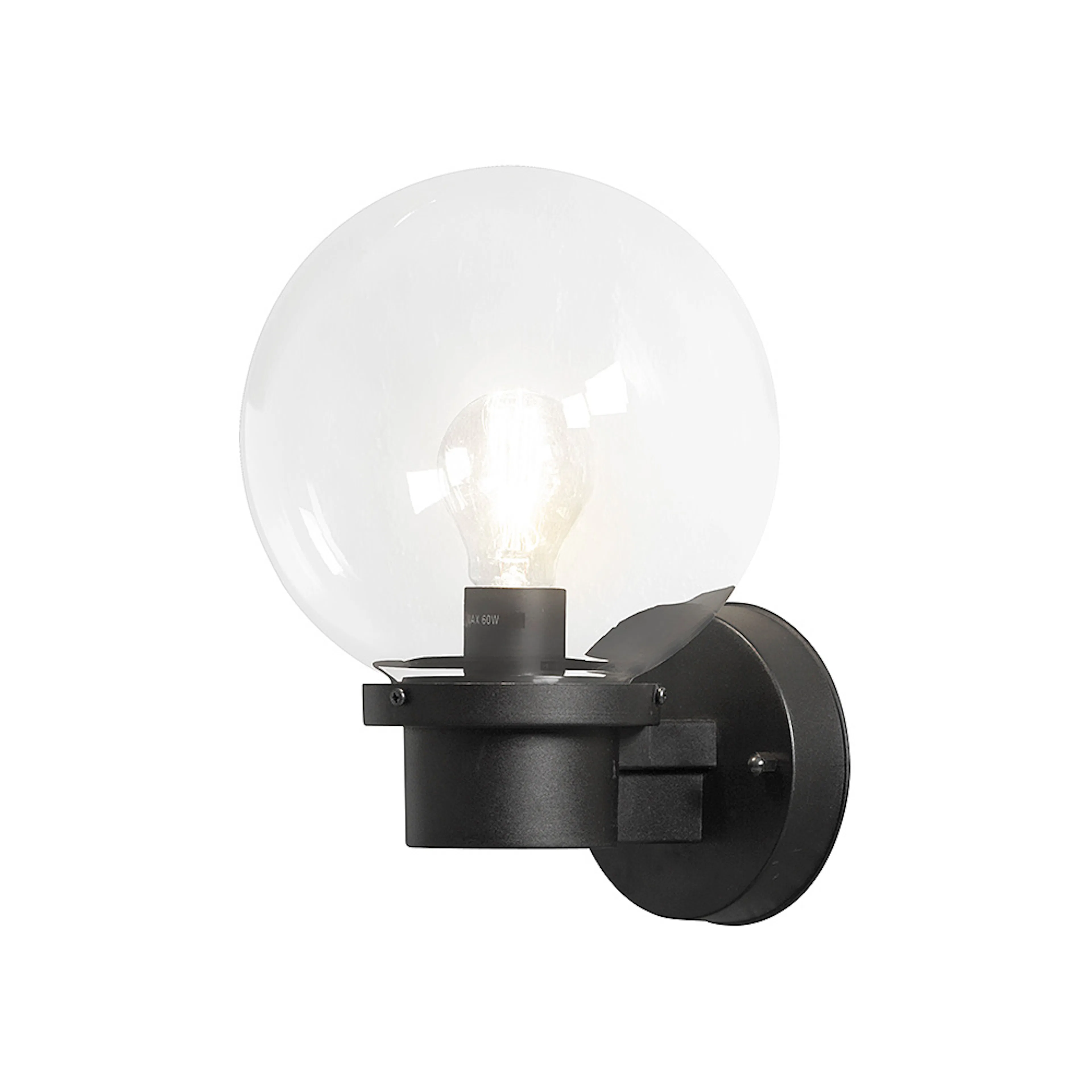 Vägglykta Gnosjö Konstsmide Nemi E27 Skymningsrelä