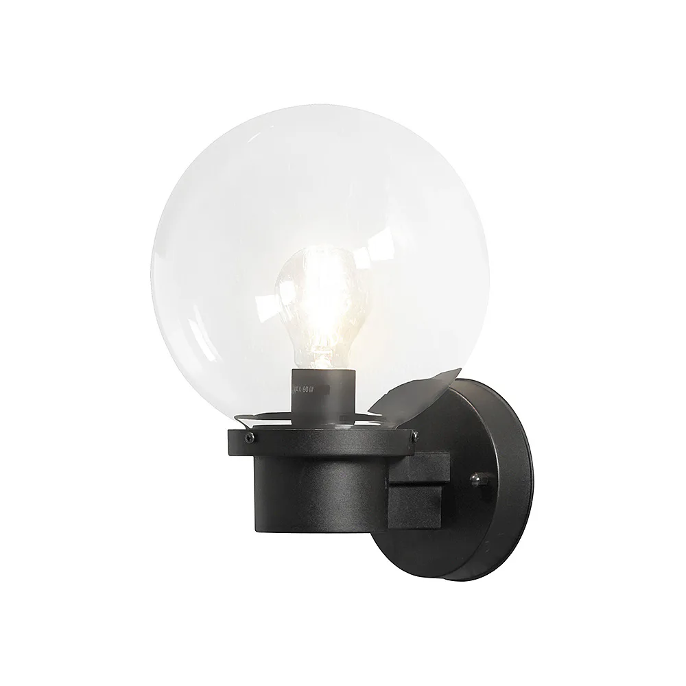 Vägglykta Gnosjö Konstsmide Nemi E27 Skymningsrelä