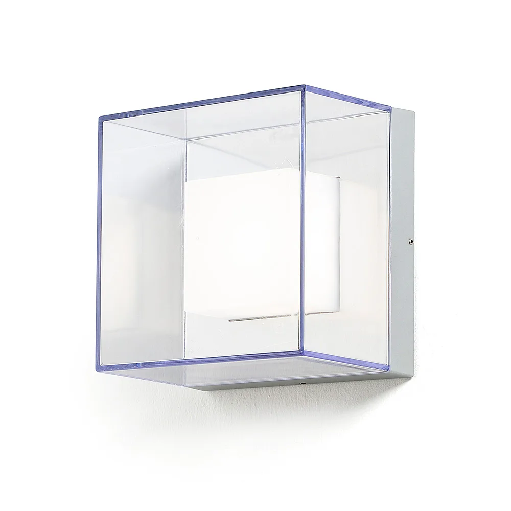 Vägglykta Gnosjö Konstsmide Sanremo 9W High Power LED Alu