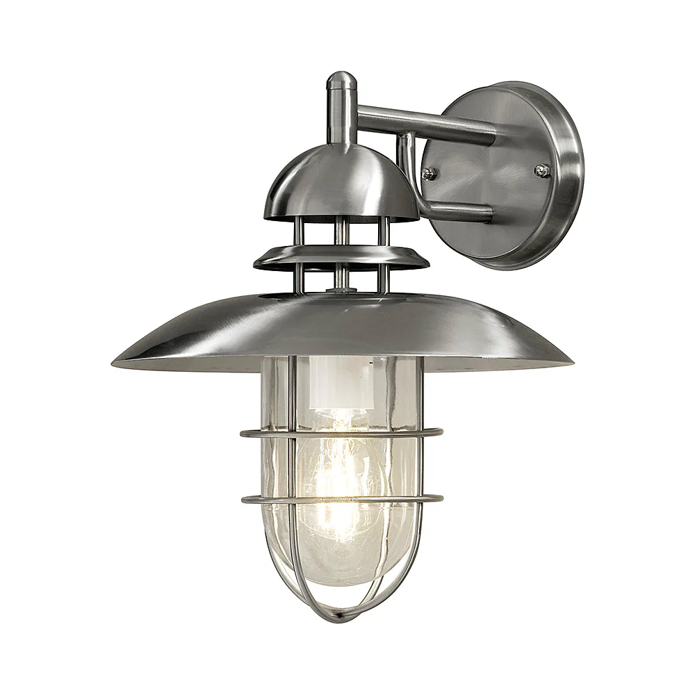 Vägglykta Gnosjö Konstsmide Sorrento E27 Rostfri