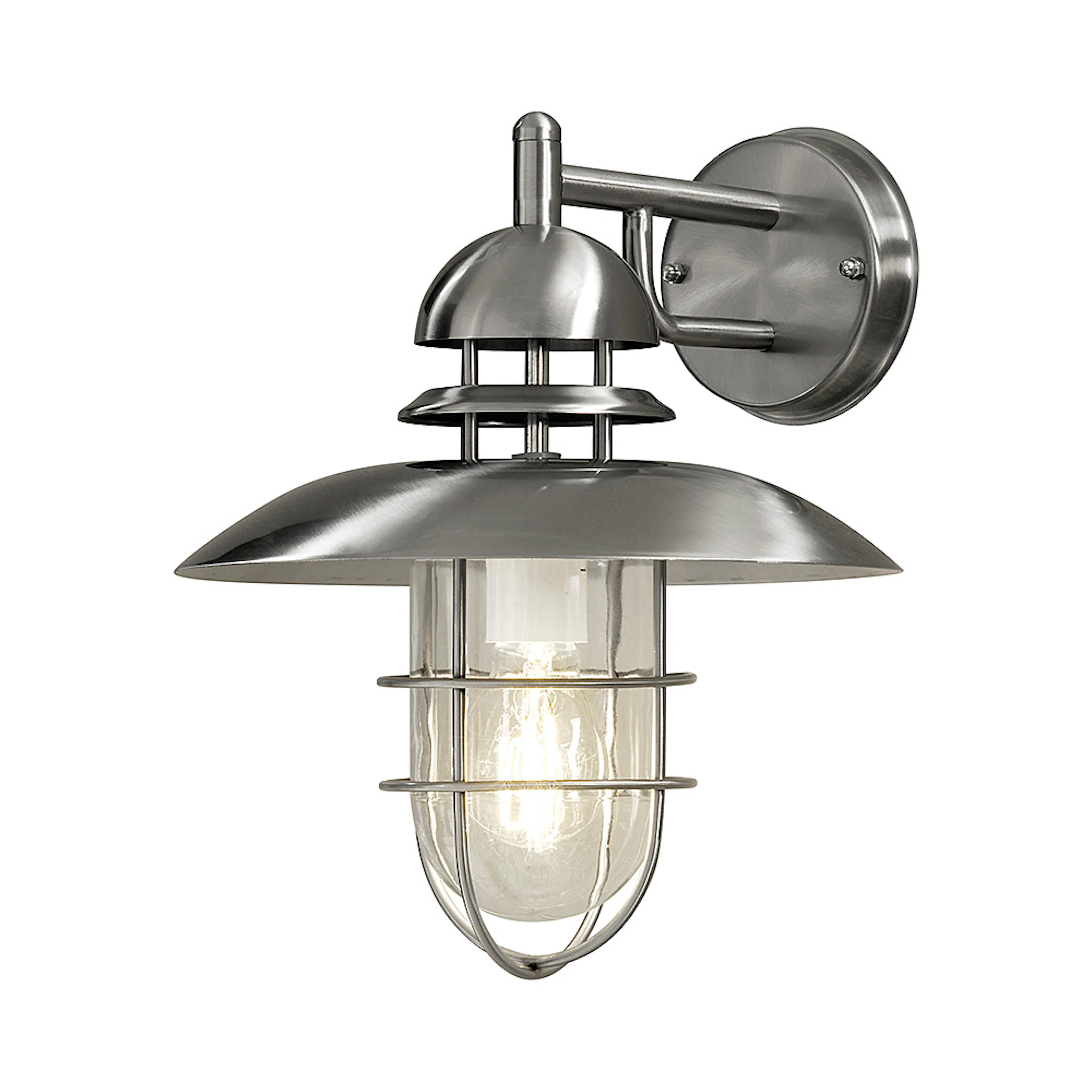 Vägglykta Gnosjö Konstsmide Sorrento E27 Rostfri