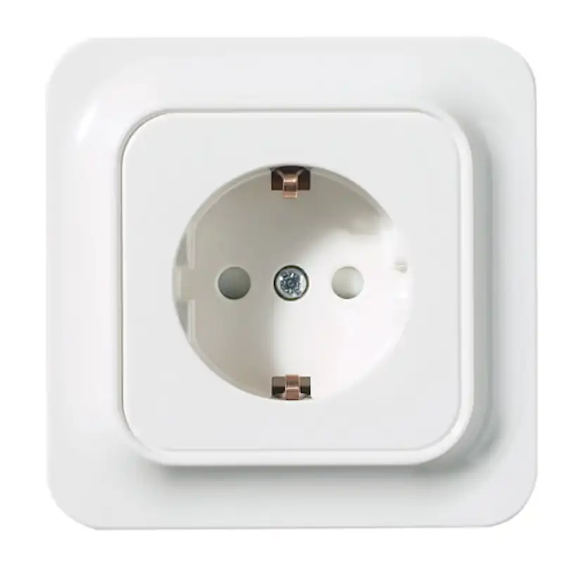 Vägguttag Schneider Electric Trend 1-Vägs