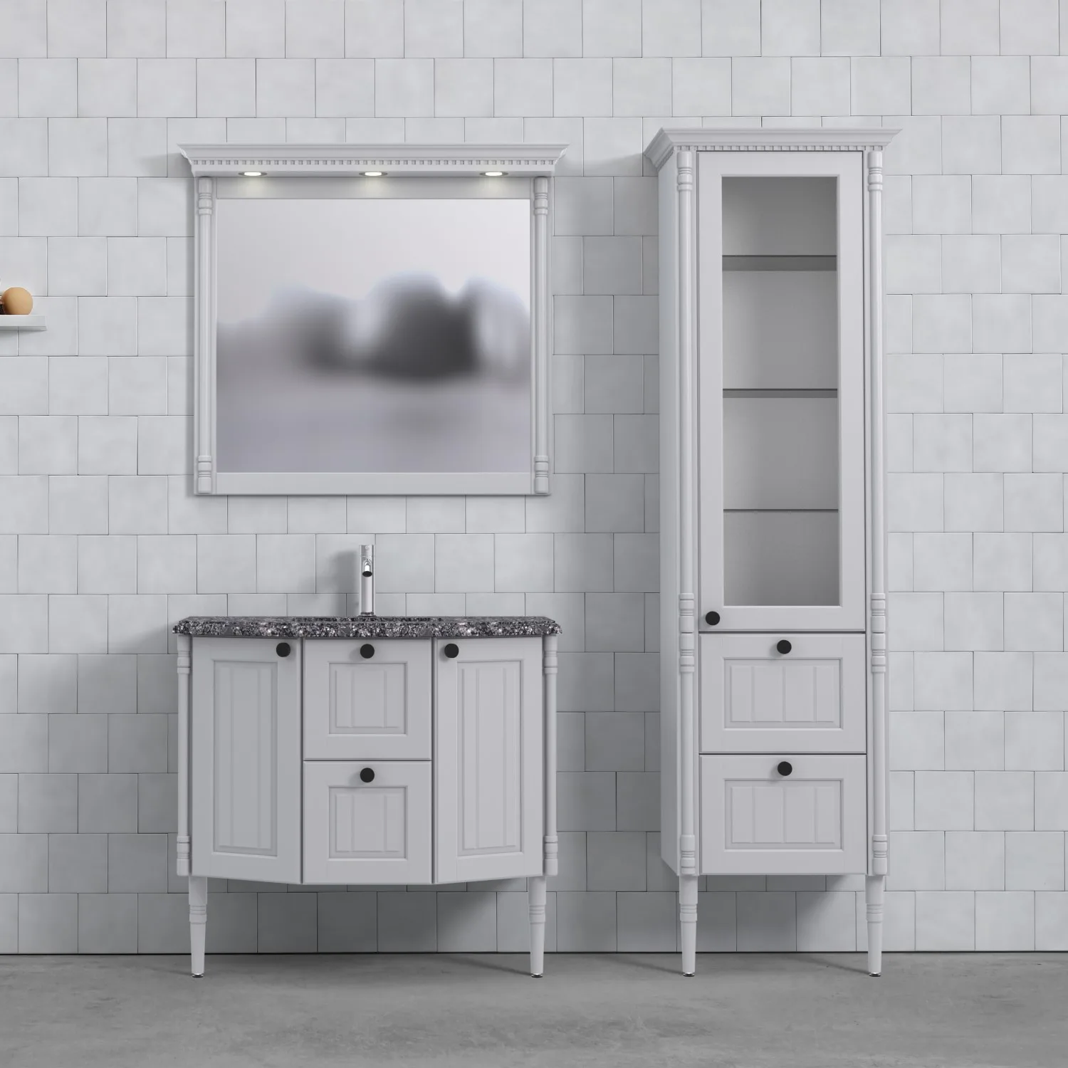 Tvättställsskåp Björbo Badrum Valhall Lådor