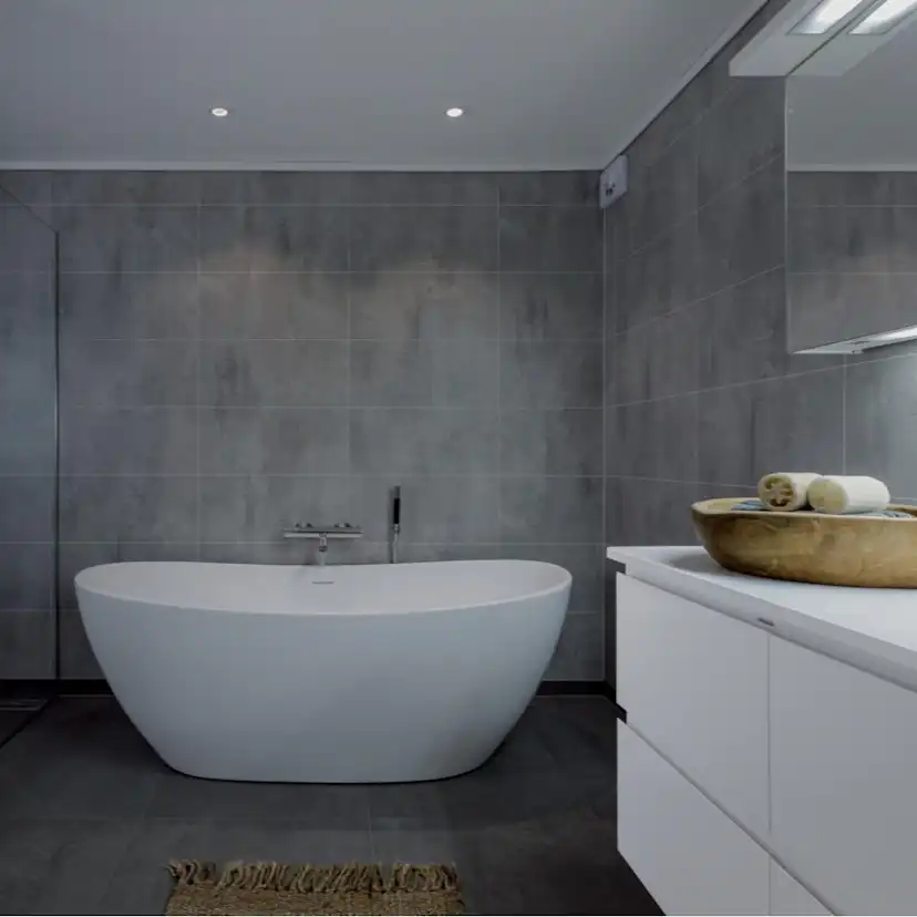 Våtrumsskiva BerryAlloc Cement Satin Finish 60x30