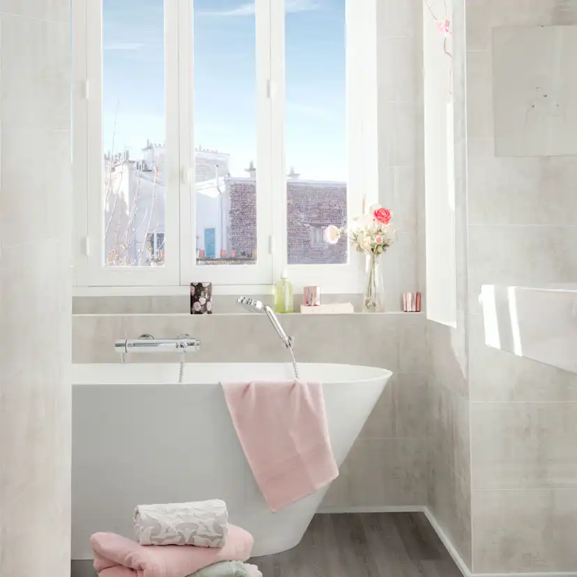 Våtrumsskiva BerryAlloc Wall & Water Betong SF 60x30