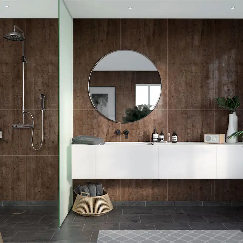 Våtrumsskiva Fibo Rough Wood 7969 M66-SC