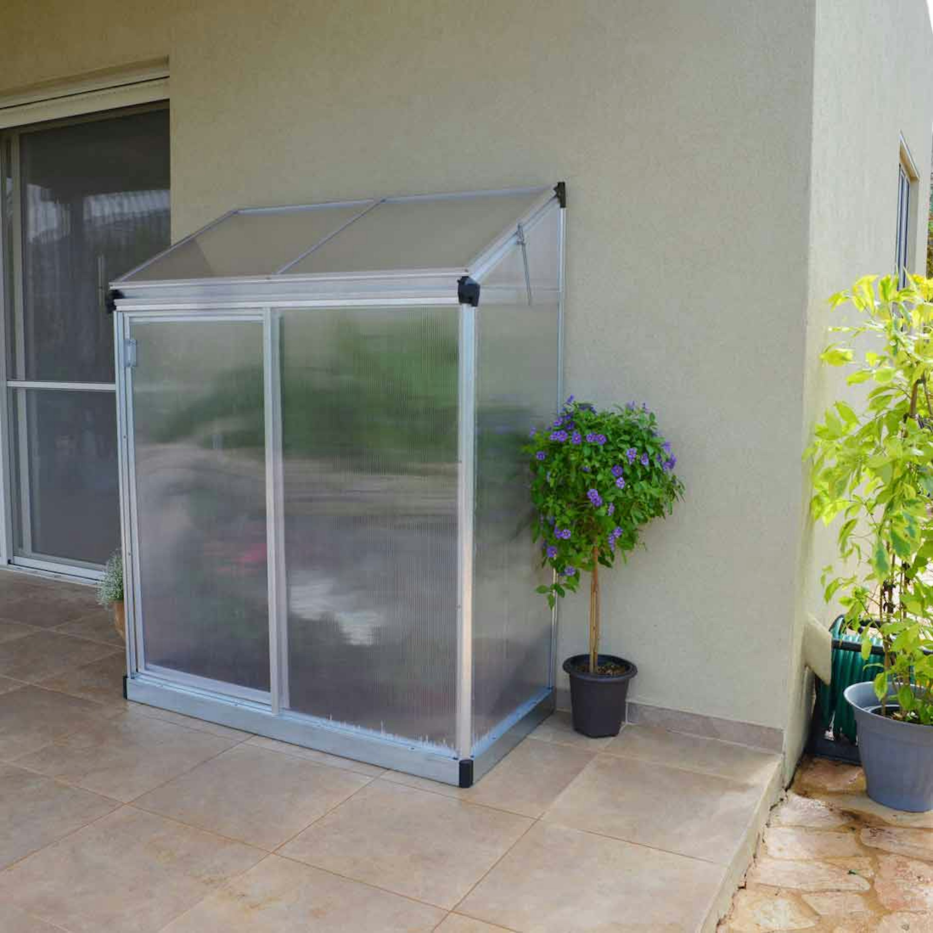 Växthus gop Lean To 0,8 kvm