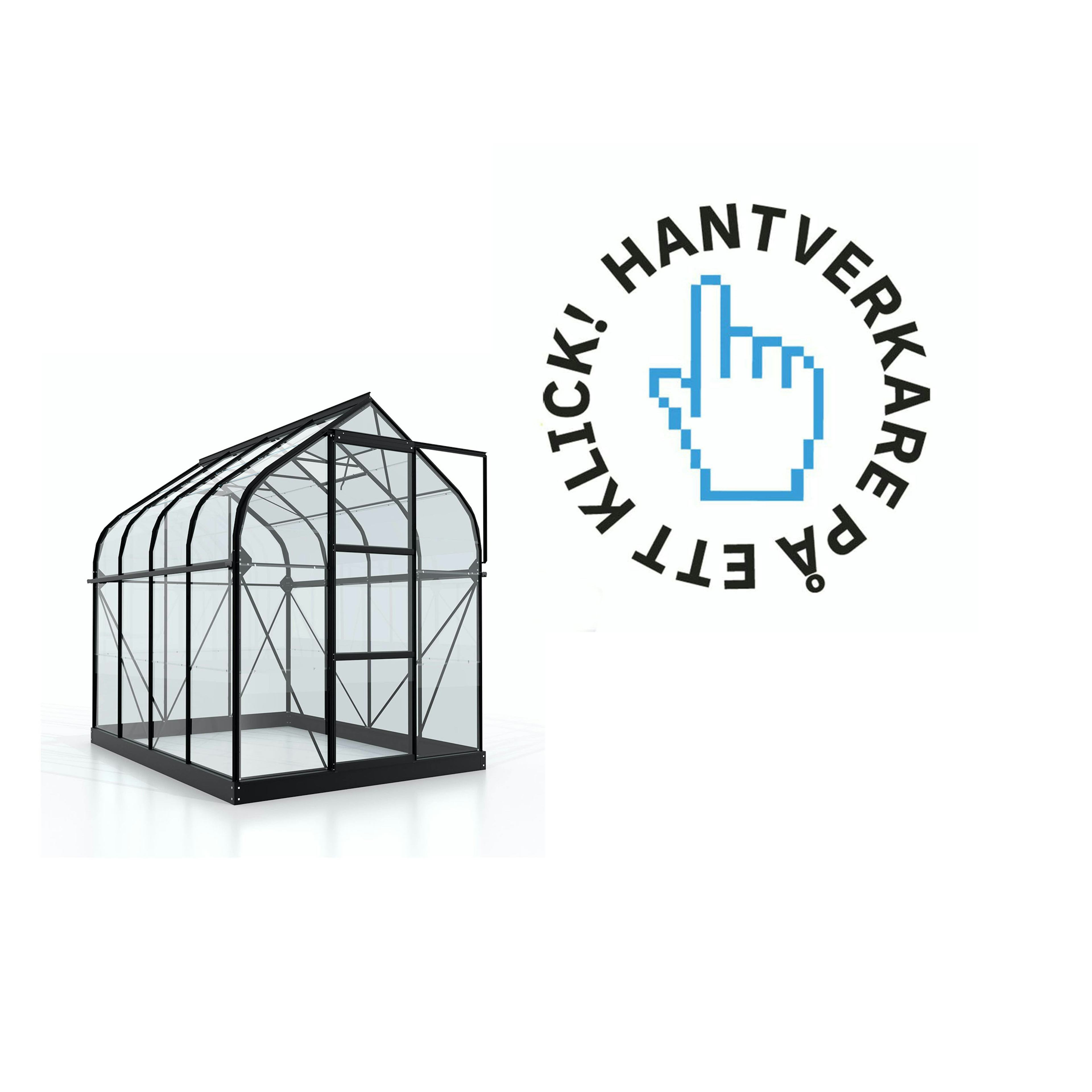 Montering Växthus Vitavia Venus 3,8 kvm