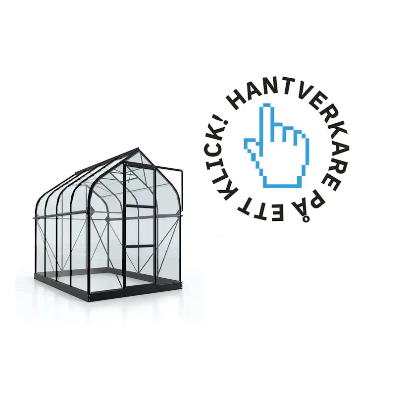 Montering Växthus Vitavia Uranus 8,3 kvm