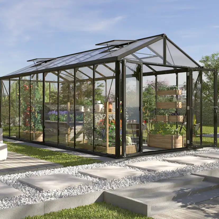 Växthus Vitavia Poseidon 15,7 kvm