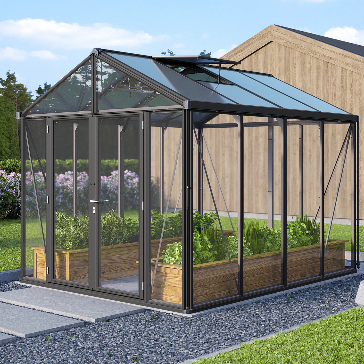 Växthus Vitavia Poseidon 8,1 kvm