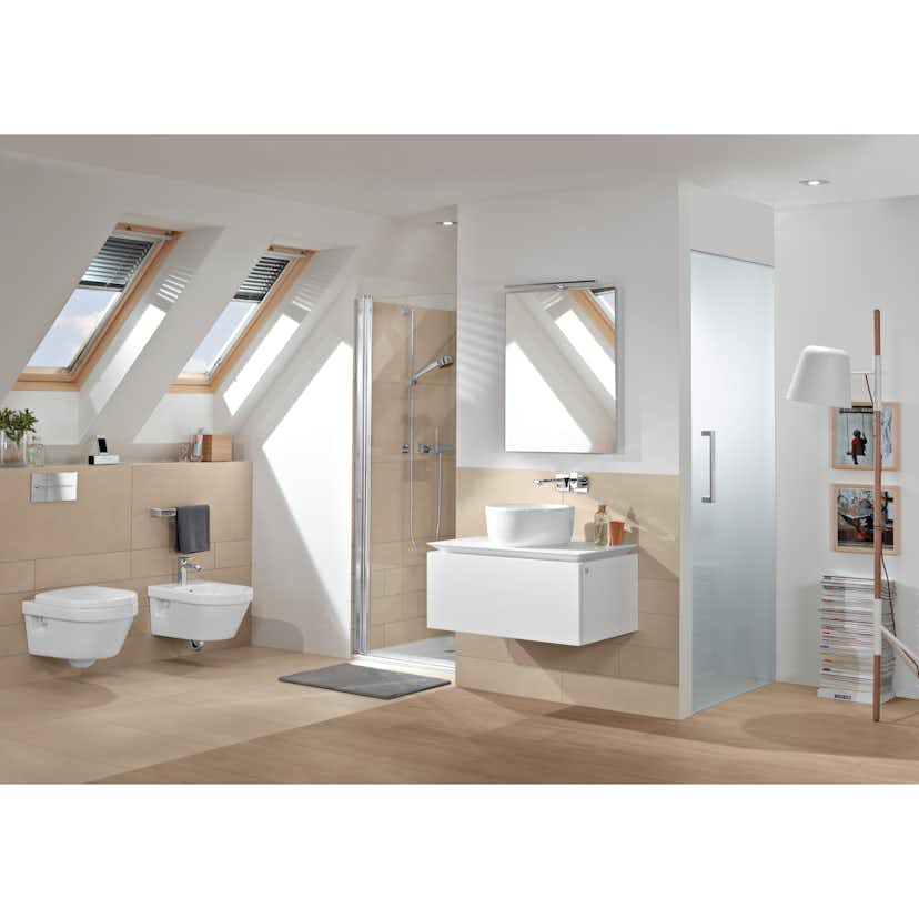 Vägghängd Toalettstol Villeroy & Boch Architectura Rundad
