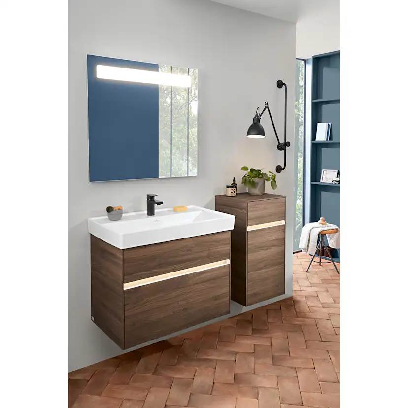 Tvättställsskåp Villeroy & Boch Collaro med 2 Lådor för Inbyggt Skåpstvättställ