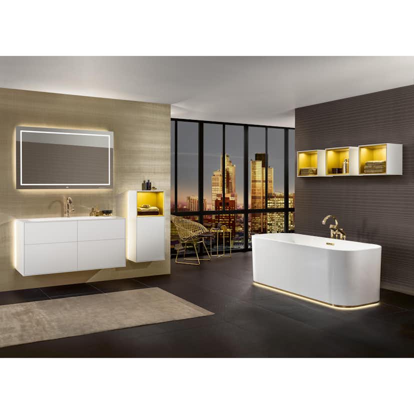 Badrumshylla Villeroy & Boch Finion 42 cm med Belysning