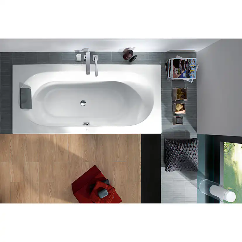 Inbyggnadsbadkar Villeroy & Boch Loop & Friends Oval Insida