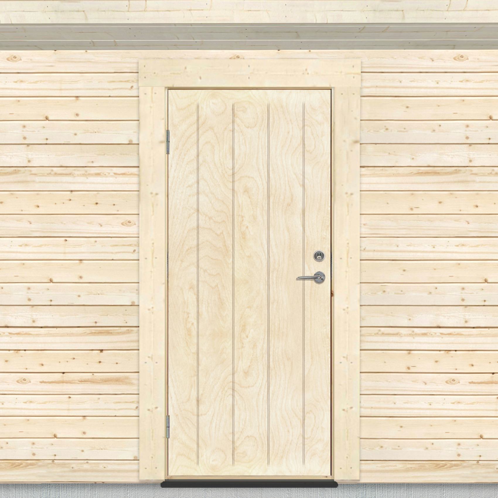 Varmförrådsdörr Sveadörren Obehandlad
