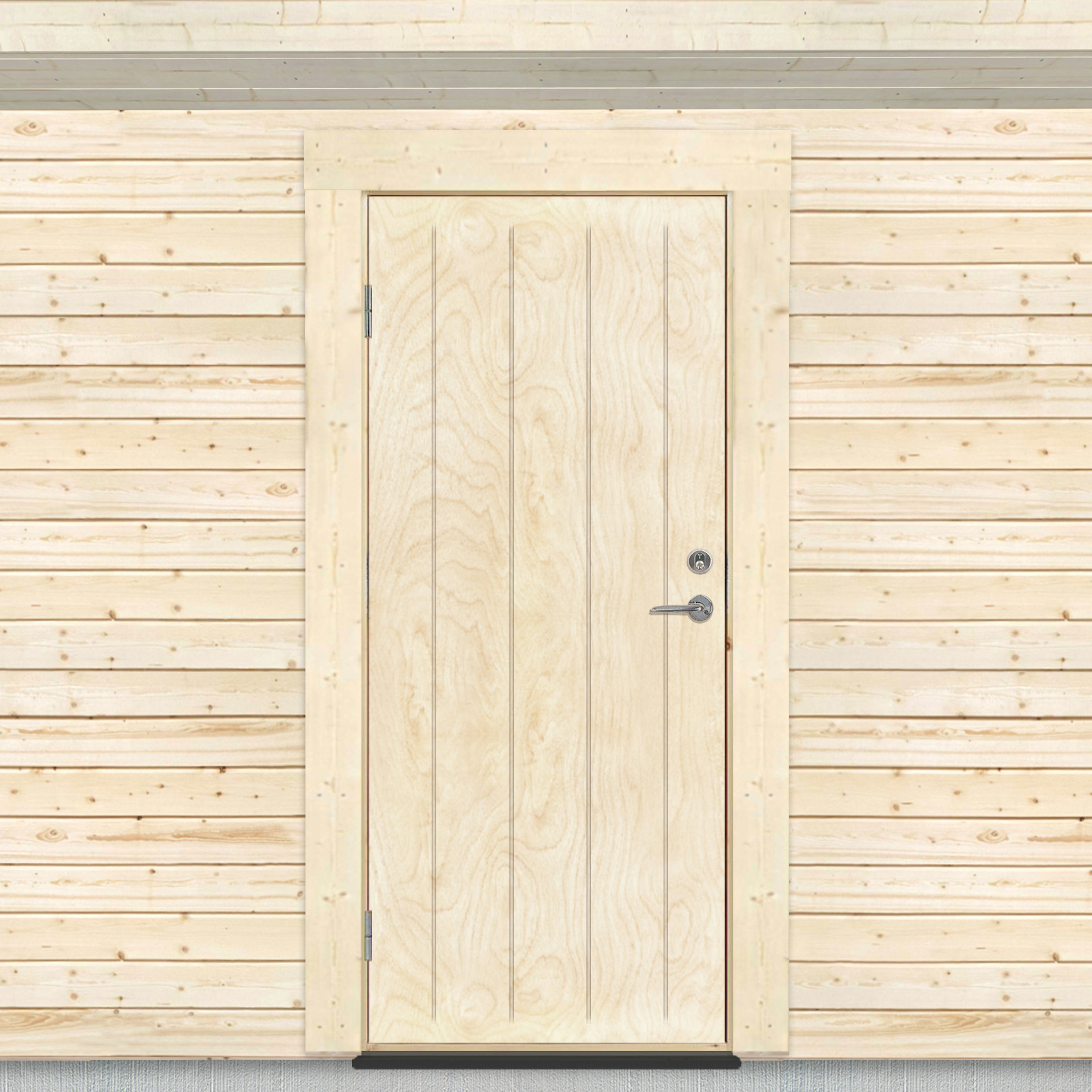 Varmförrådsdörr Sveadörren Obehandlad