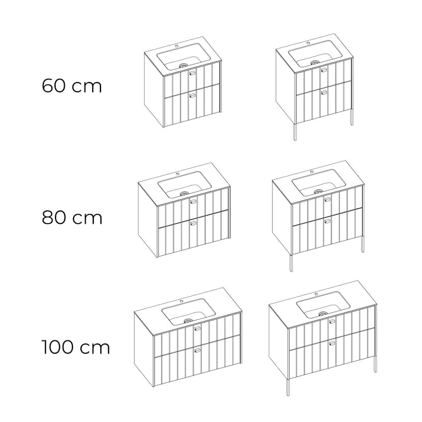 Tvättställsskåp Swebad Vemdalen