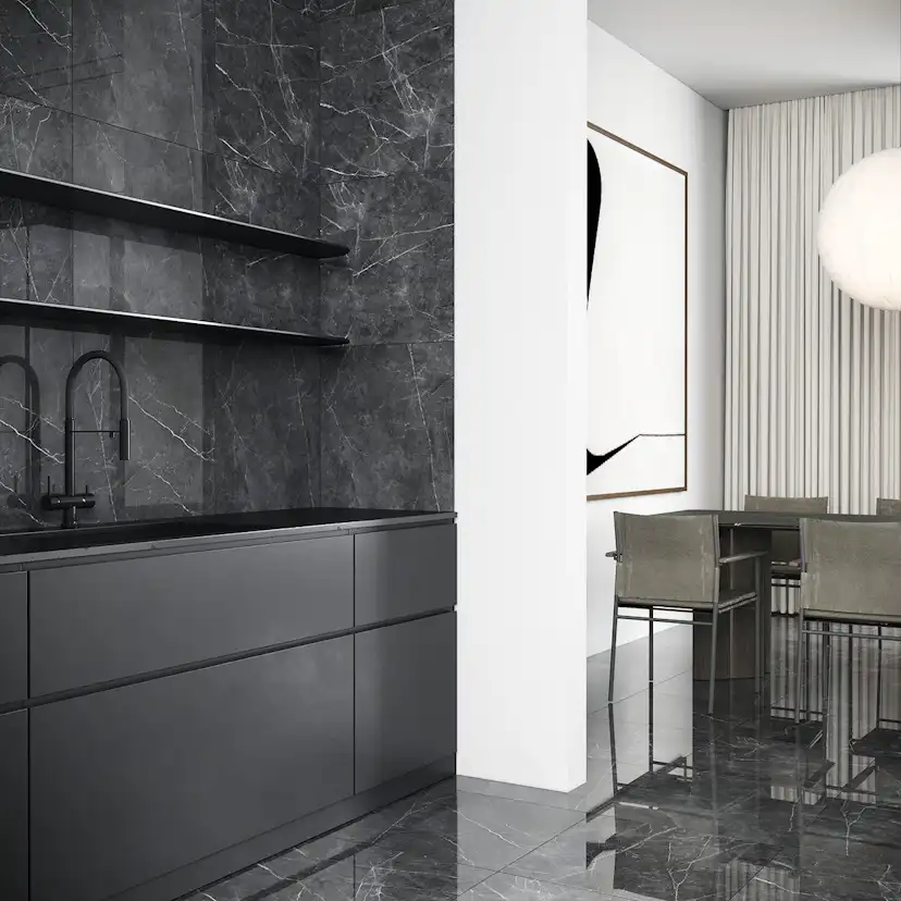 Klinker Venatto Marmor Blank 60x60 cm