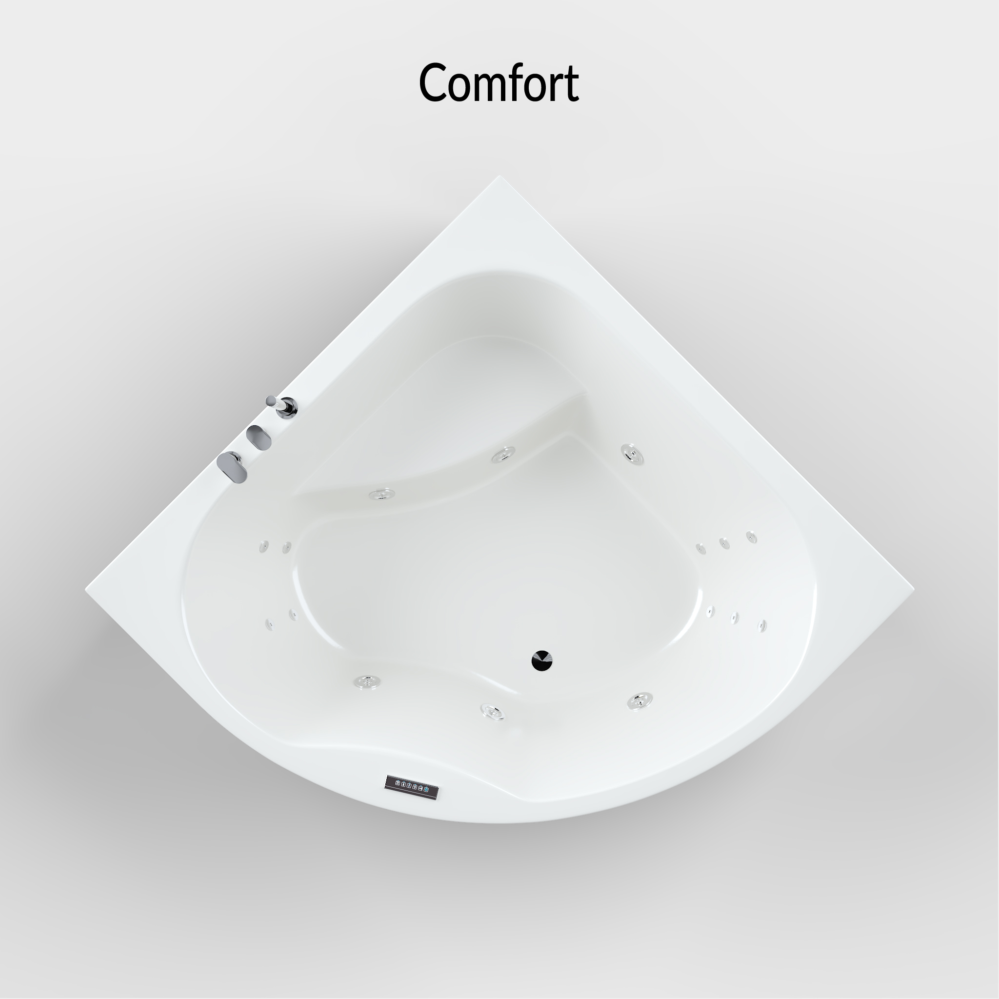 Bubbelbadkar Comfornette Vienna