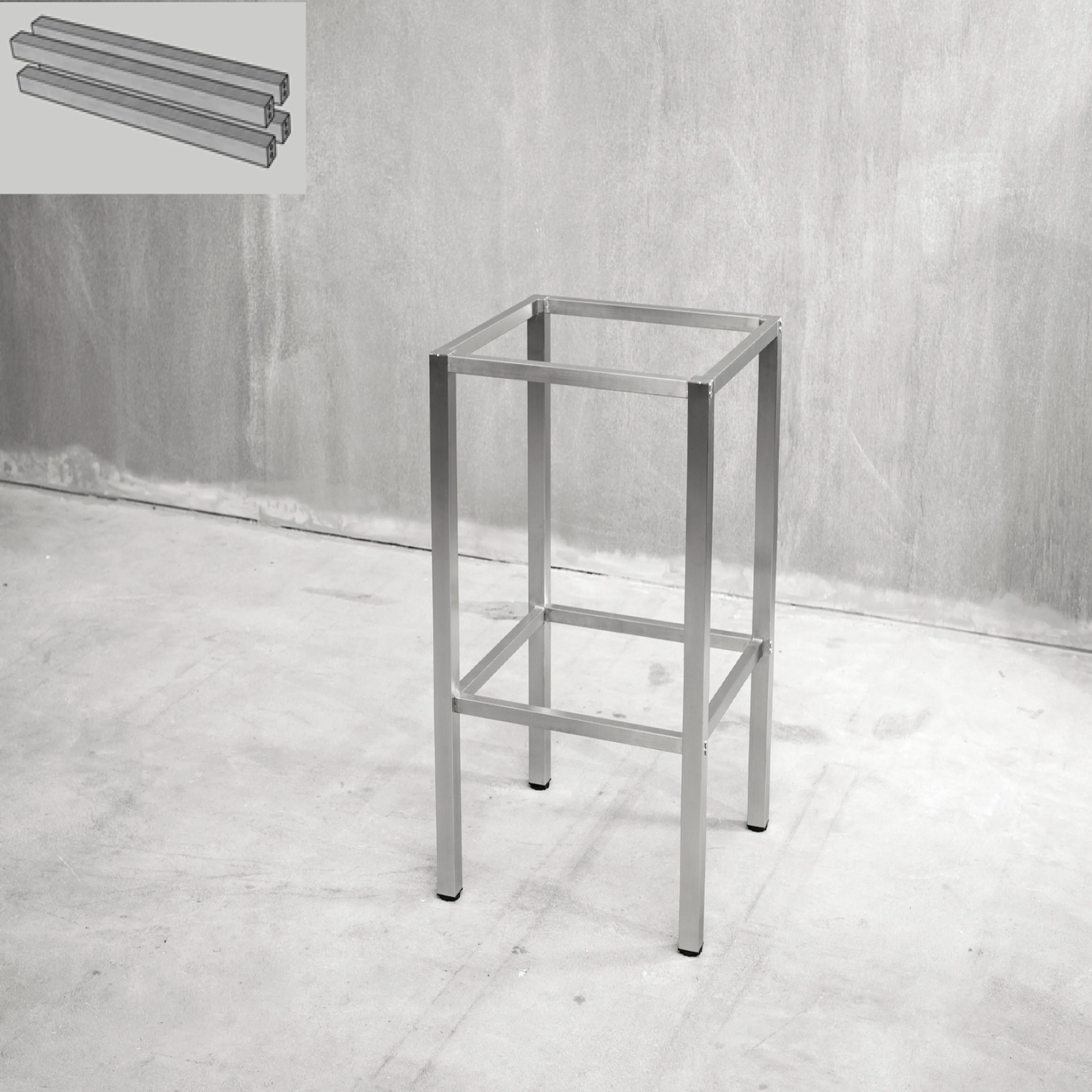 Rör Vilan Stainless Rostfria Rör till Stativ