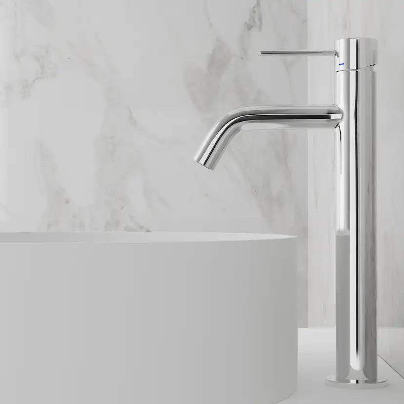 Tvättställsblandare Scandtap Steel Voyage High