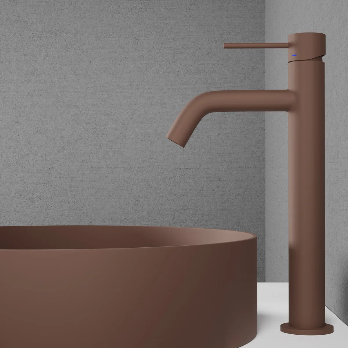 Tvättställsblandare Scandtap Steel Voyage High