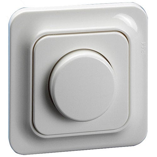 Dimmer Schneider Electric Trend 315W Infälld Polarvit