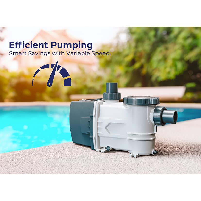 Poolpump Swim & Fun VSG75 Inverter Variabel Hastighetspoolpump